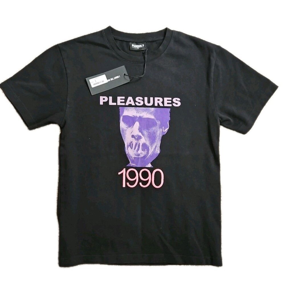 Pleasures Cheers Heavyweight Black Shirt 1990 Horror Film Size Small